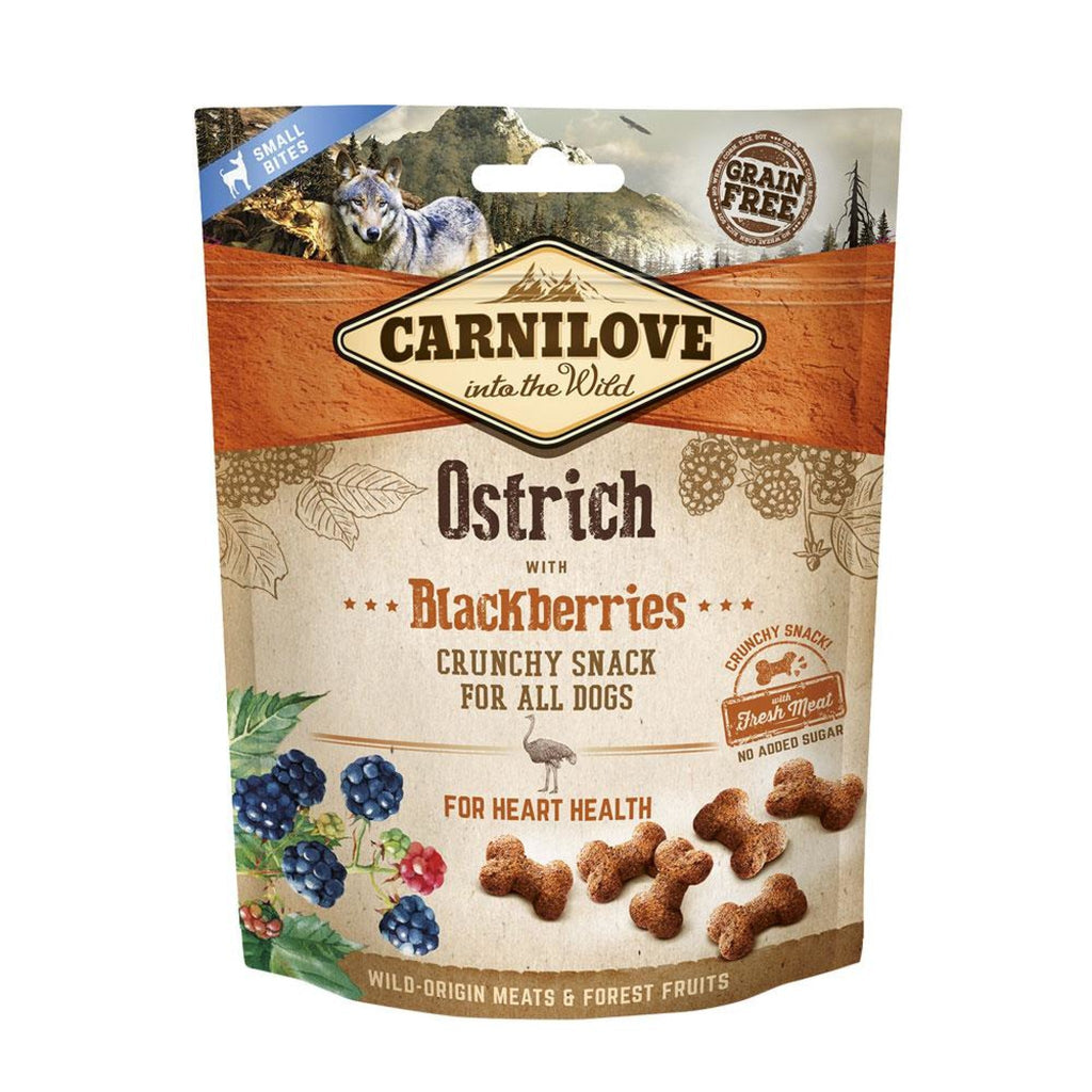Carnilove Ostrich with Blackberries Treats 200g - The Urban Pet Store - Dog Treats