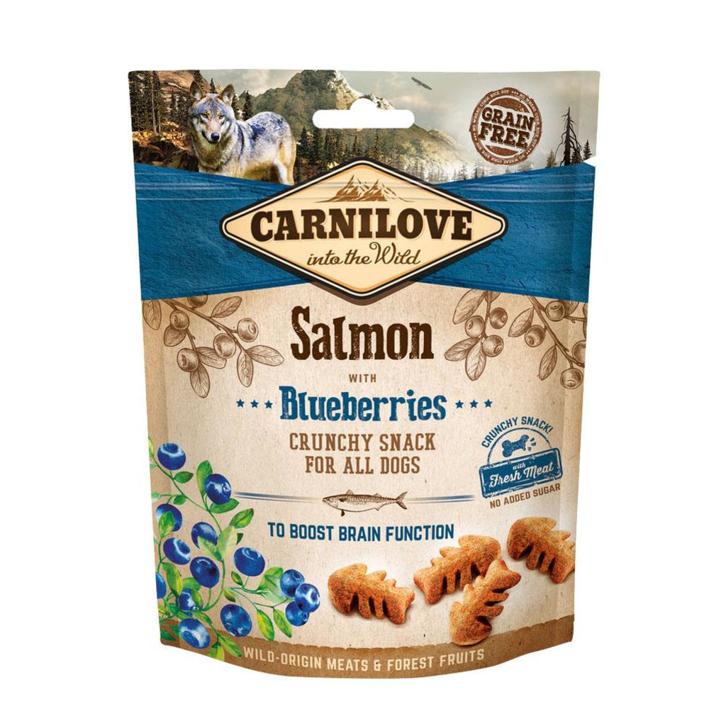 Carnilove Salmon with Blueberries Treats 200g - The Urban Pet Store - Dog Treats