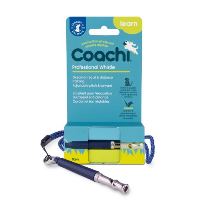 CoA Coachi Professional Whistle Navy - The Urban Pet Store - Pet SuppliesCoachi886284411400