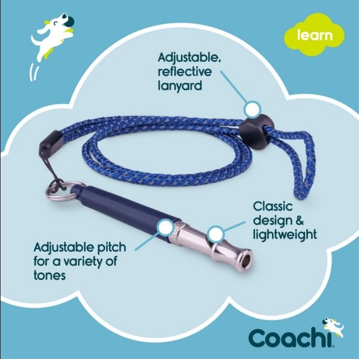 CoA Coachi Professional Whistle Navy - The Urban Pet Store - Pet Supplies