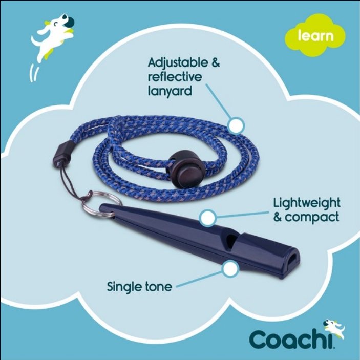 CoA Coachi Training Whistle Navy - The Urban Pet Store - Dog Supplies