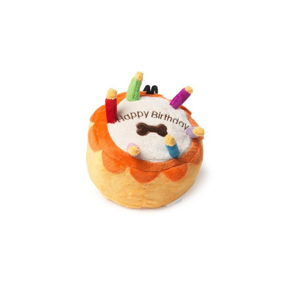 House of Paws Large Yellow Birthday Cake - The Urban Pet Store -