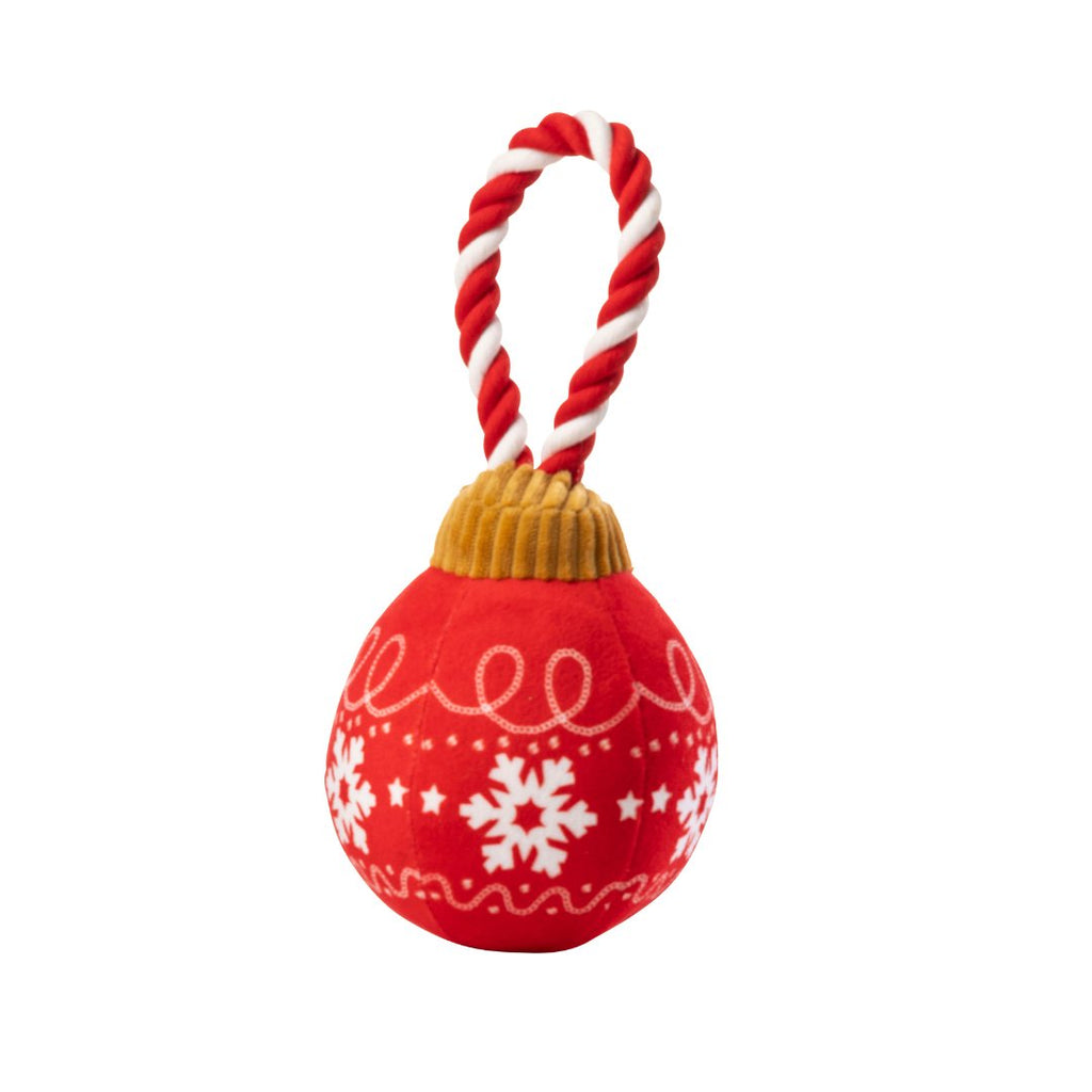House of Paws Red Christmas Bauble Rope - The Urban Pet Store -