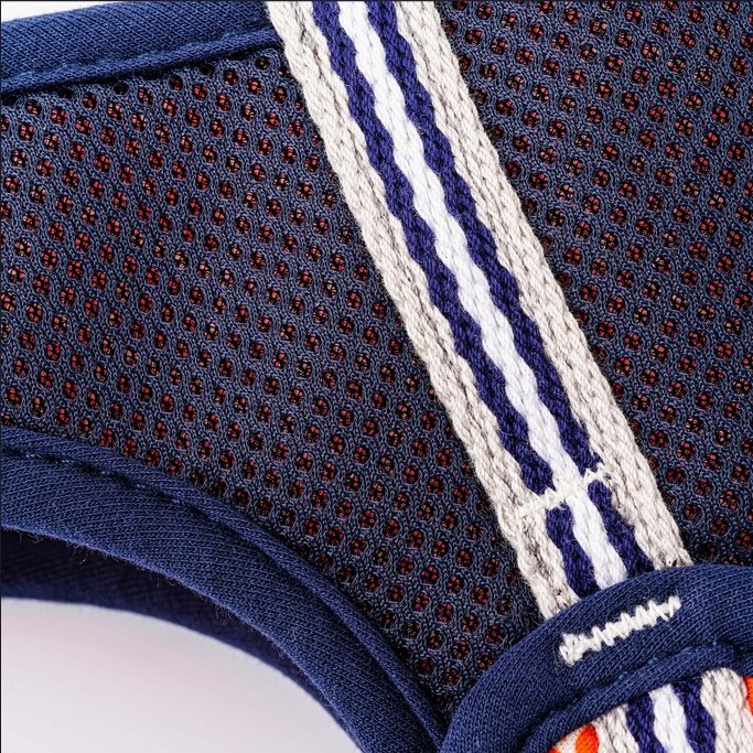 Hugo & Hudson Orange Geometric Dog Harness - The Urban Pet Store - Dog ApparelHugo & Hudson5056247108714