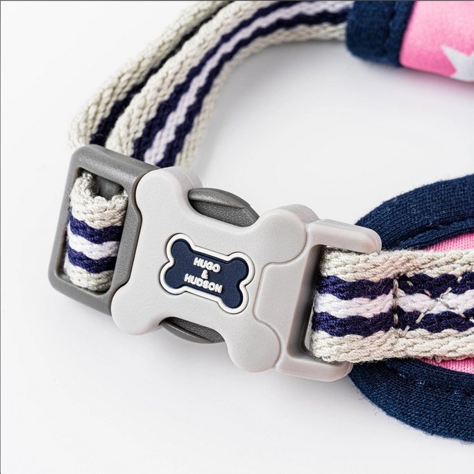 Hugo & Hudson Pink Star Dog Harness - The Urban Pet Store - Dog ApparelHugo & Hudson5056247121478