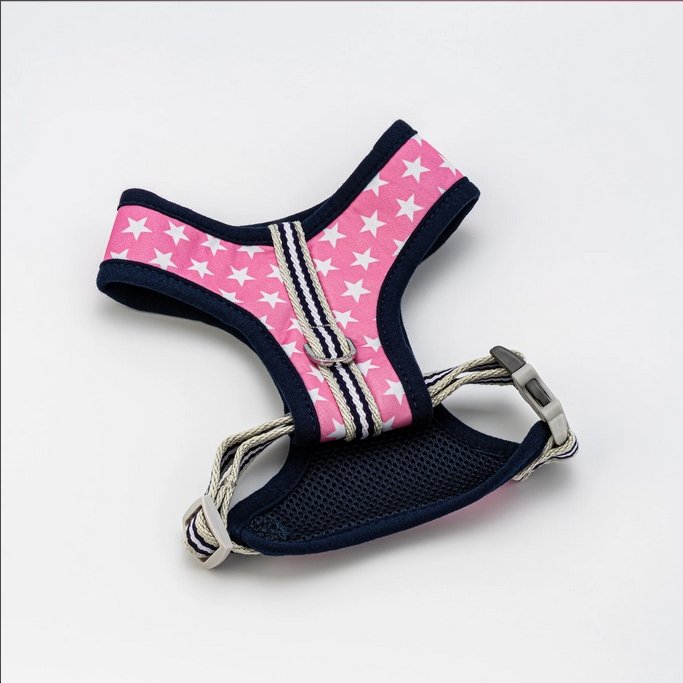Hugo & Hudson Pink Star Dog Harness - The Urban Pet Store - Dog ApparelHugo & Hudson5056247121478