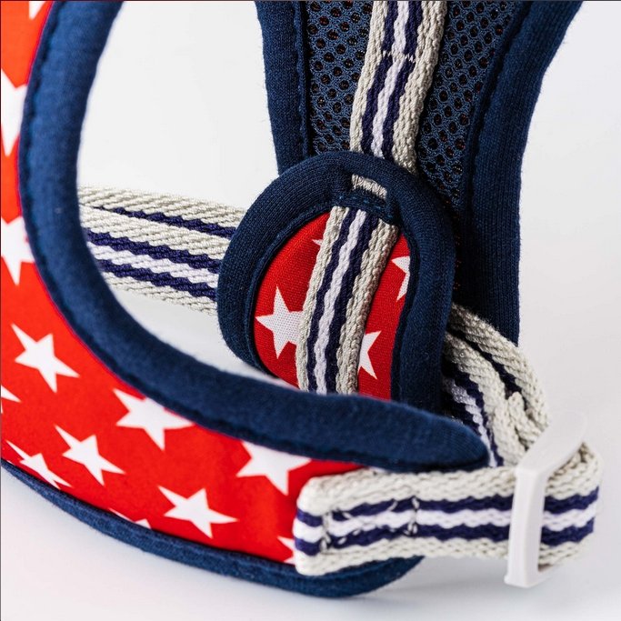 Hugo & Hudson Red Star Dog Harness - The Urban Pet Store - Dog Apparel