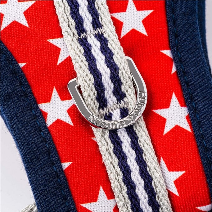 Hugo & Hudson Red Star Dog Harness - The Urban Pet Store - Dog Apparel