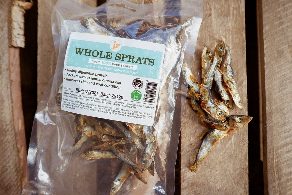 JR Dried Baltic Whole Sprats 85g - The Urban Pet Store -