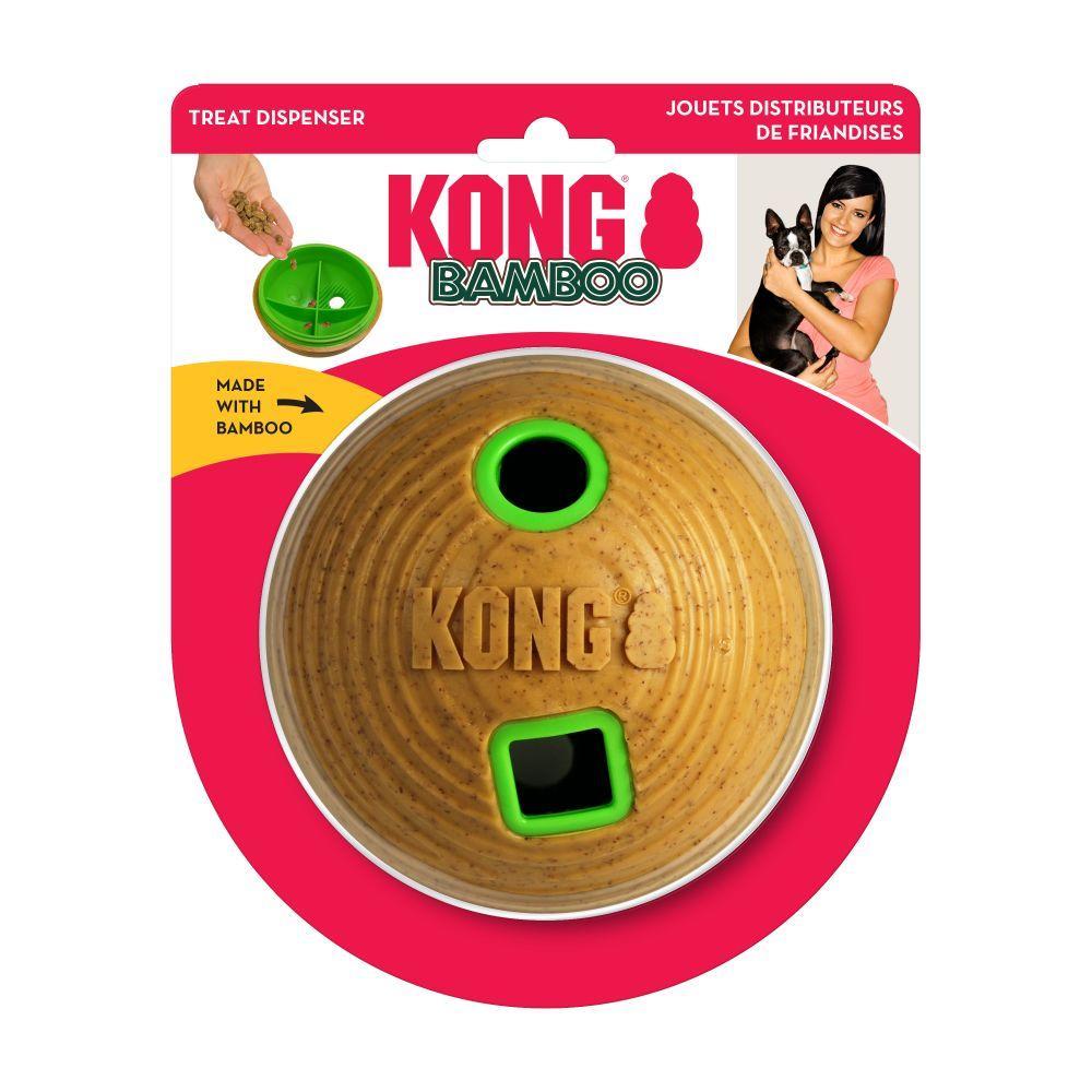 KONG Bamboo Feeder Ball Medium - The Urban Pet Store - Dog ToysKONG035585475240