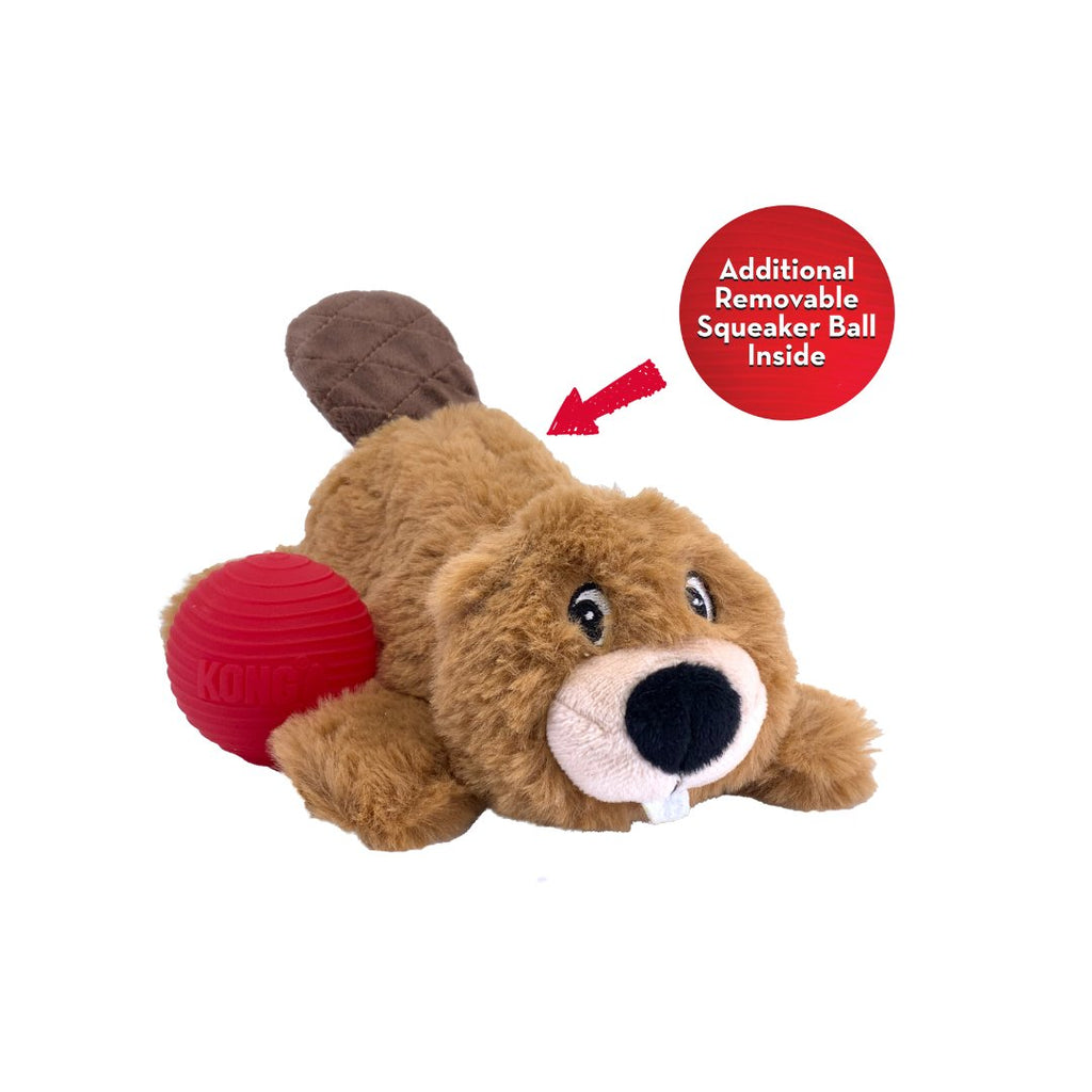 KONG Cozie Pocketz Beaver Small - The Urban Pet Store - Dog Toys