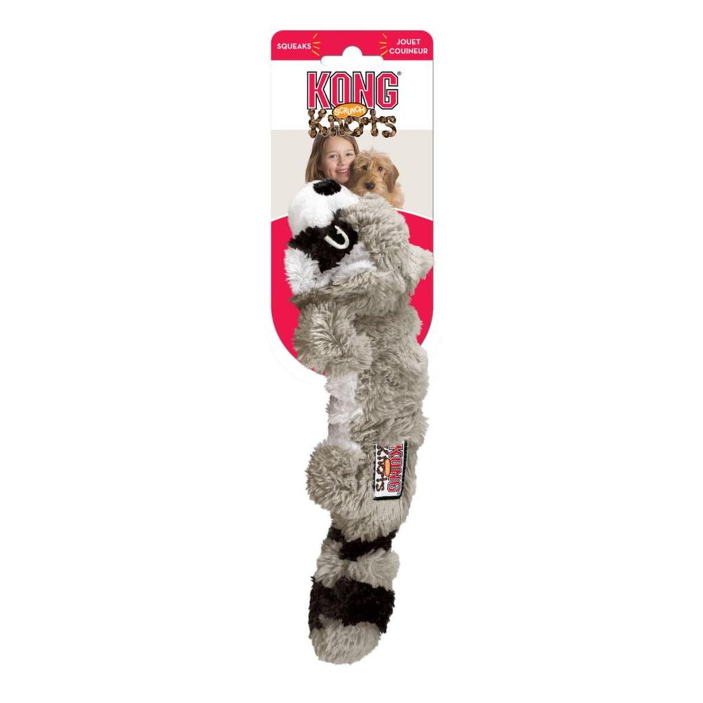 Kong Scrunch Knots Raccoon - The Urban Pet Store -