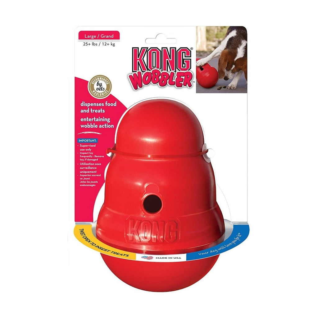 KONG Wobbler Treat Dispenser - The Urban Pet Store -