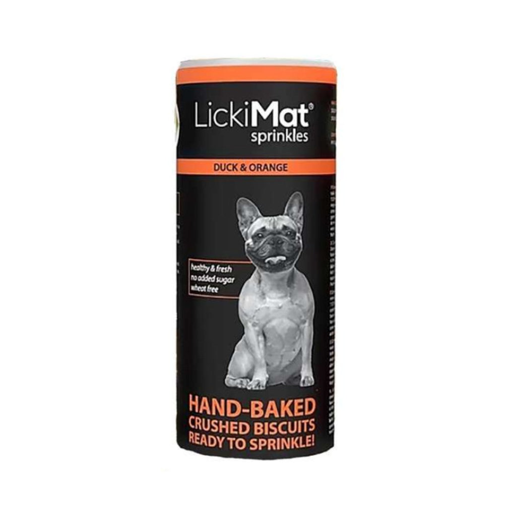 LickiMat Sprinkles Duck and Orange 150g - The Urban Pet Store - Dog Treats