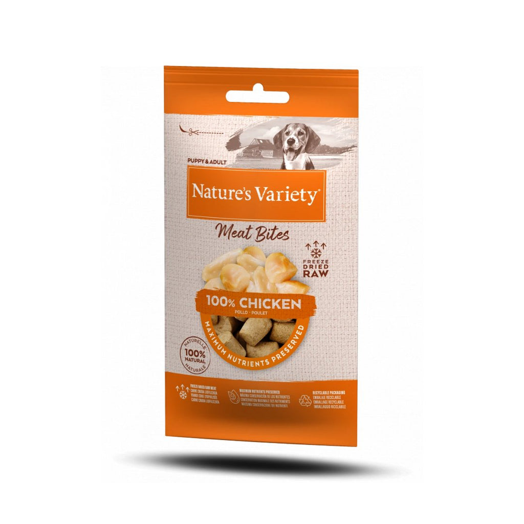 Natures Variety Freeze Dried Chicken Bites 20g - The Urban Pet Store -