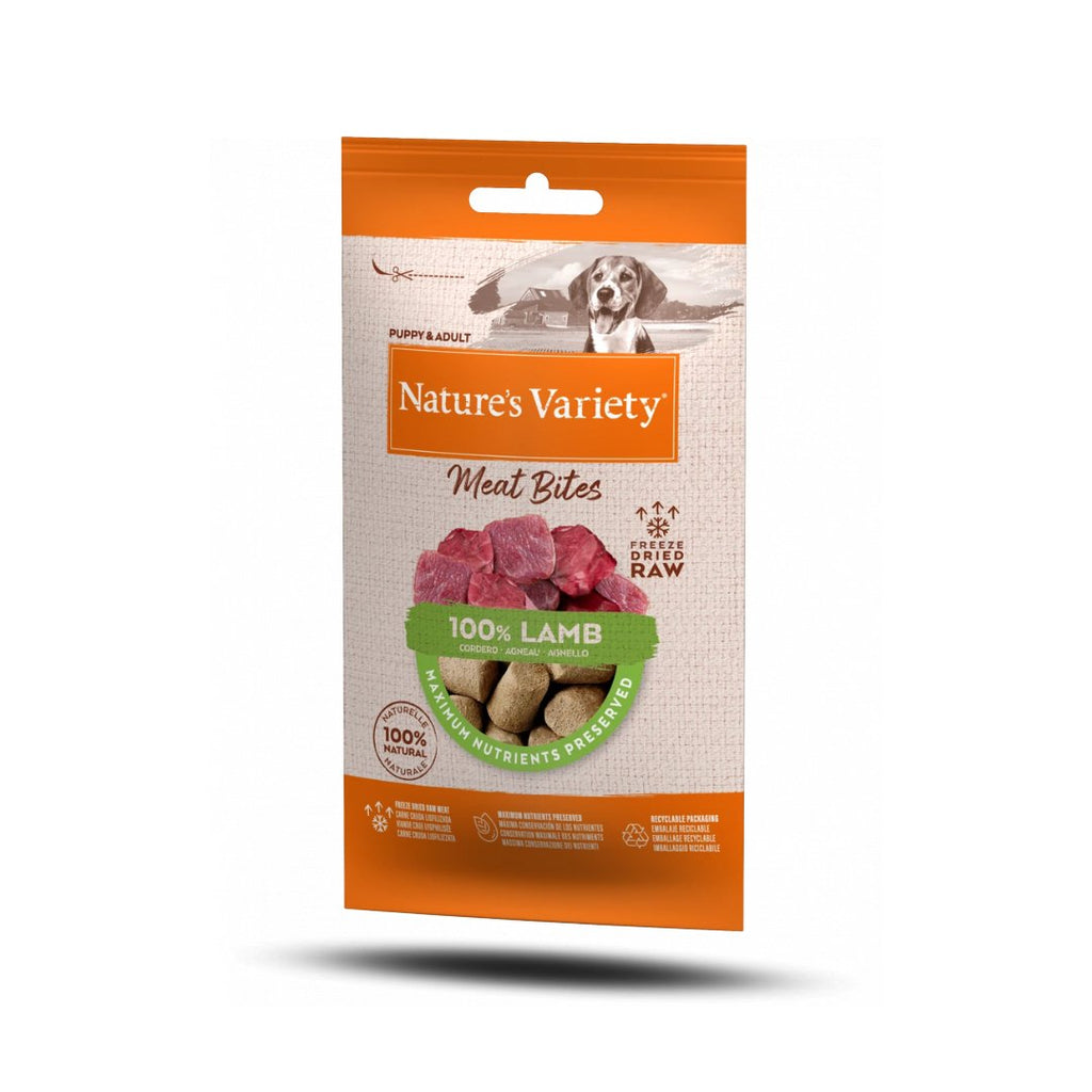 Natures Variety Freeze Dried Lamb Bites 20g - The Urban Pet Store -