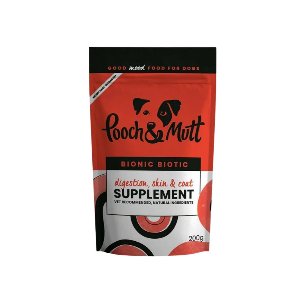Pooch and Mutt Bionic Biotic 200g - The Urban Pet Store - Pet SuppliesPooch & Mutt5060166590055