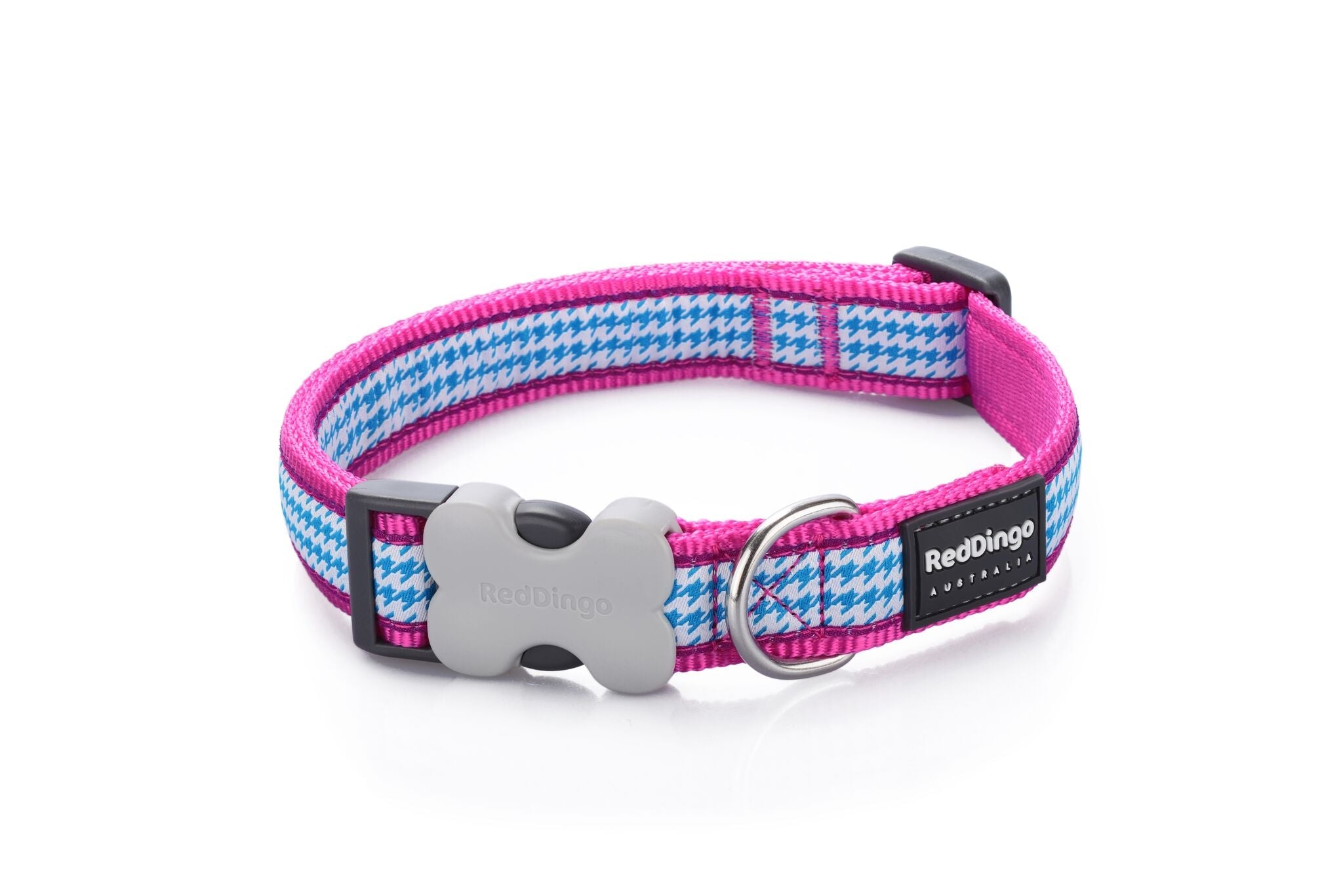 Red Dingo Festive Christmas Dog Collar - Adjustable Nylon For Small To XL Dogs - Multicolor Designs