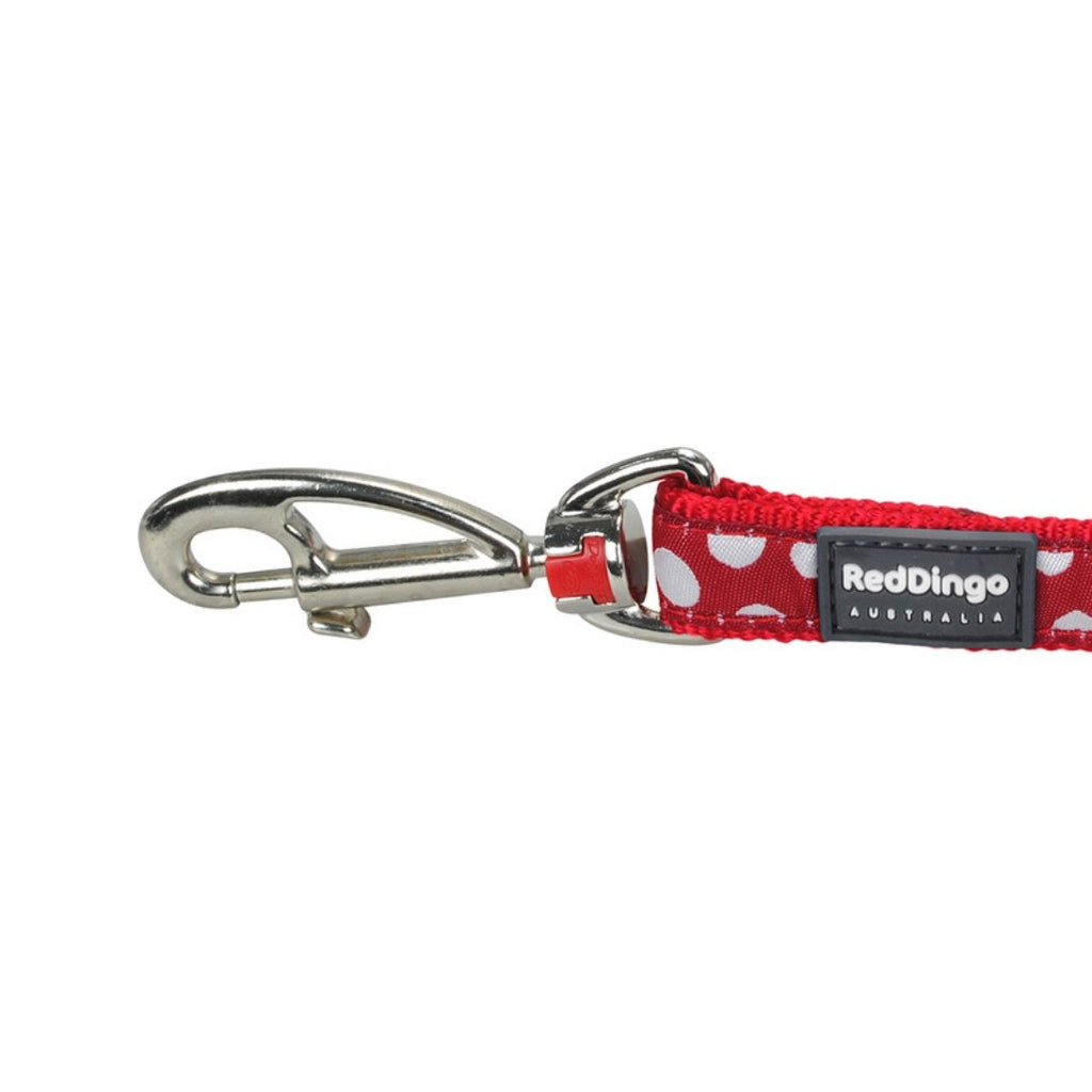 Red Dingo Red Spot Dog Lead - The Urban Pet Store - Dog Apparel