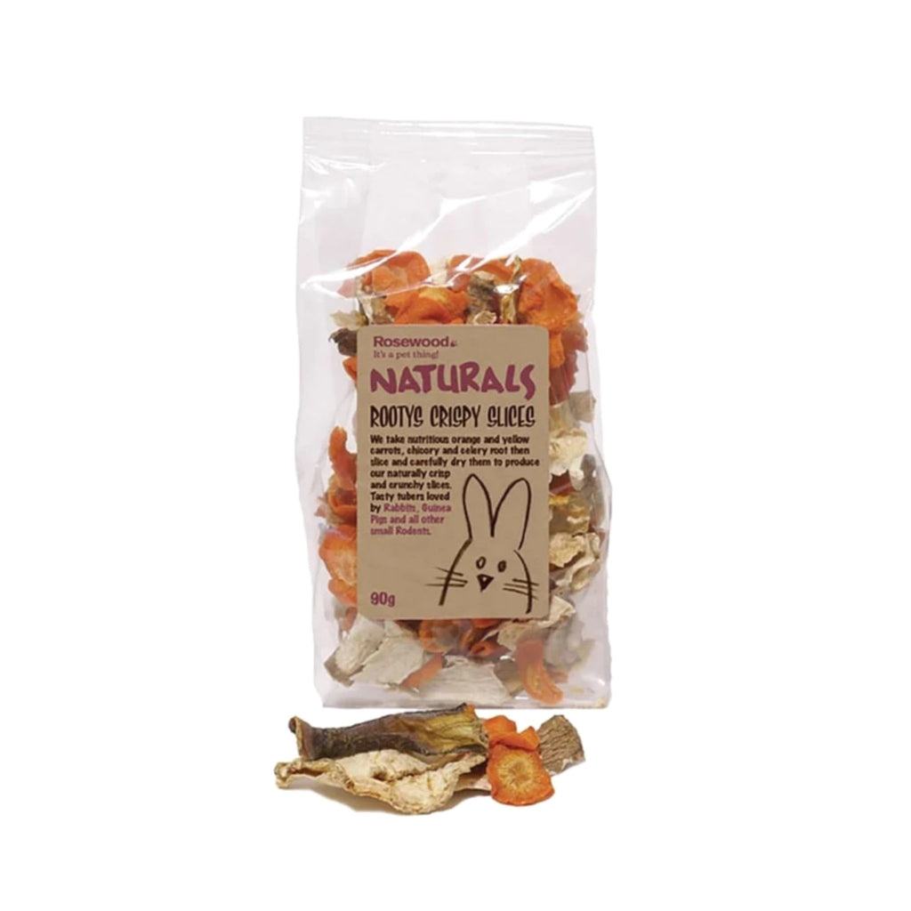 Rosewood Rootys Crispy Slices 90g - The Urban Pet Store - Small Animal TreatsRosewood5025659194820