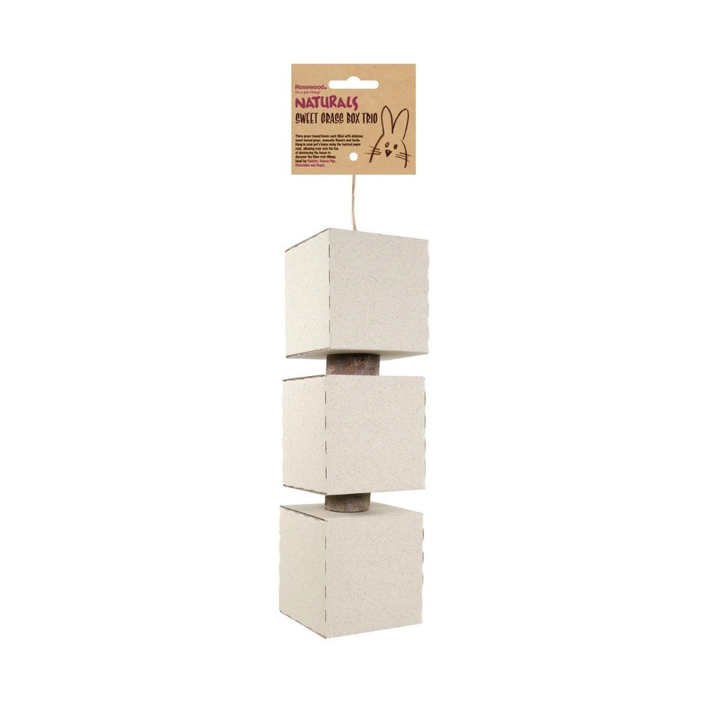 Rosewood Sweet Grass Trio Box - The Urban Pet Store -