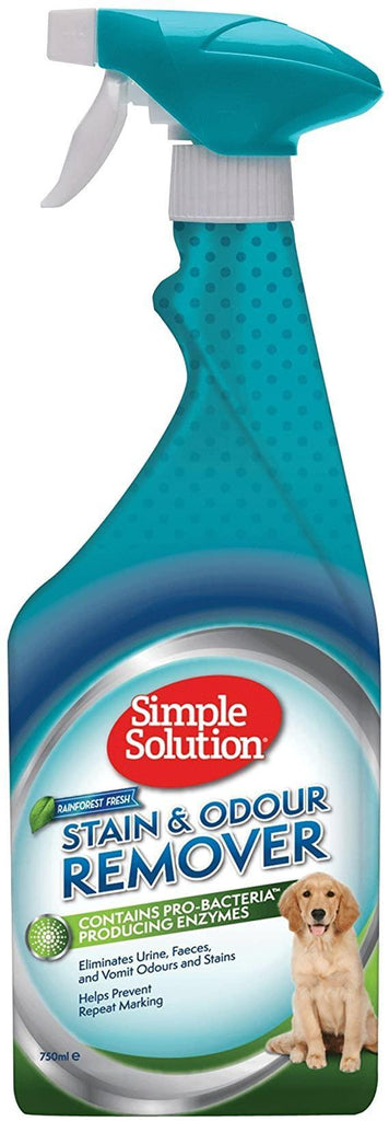 Simple Solution Stain and Odour Remover Rainforest 750ml - The Urban Pet Store -