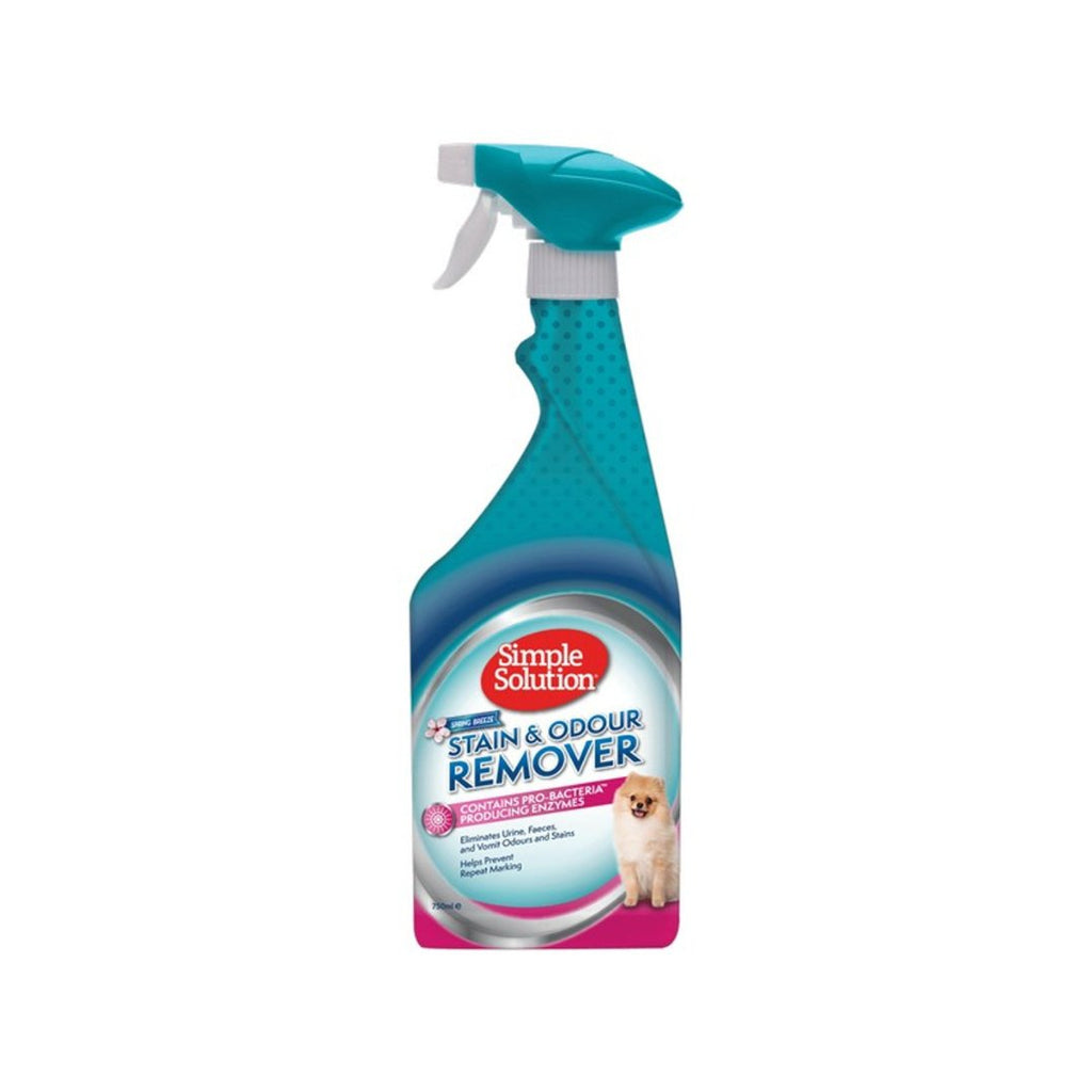 Simple Solution Stain and Odour Remover Spring Breeze 750ml - The Urban Pet Store - Dog Supplies
