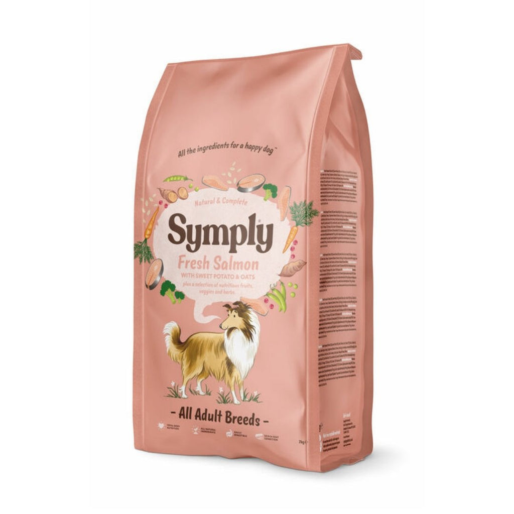 Symply Adult Dog Food Salmon - The Urban Pet Store - Dog FoodSymply5029040050337