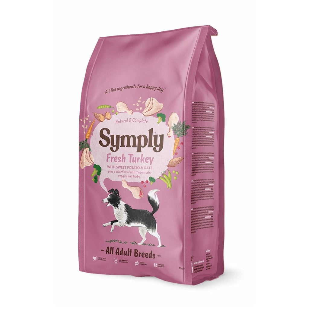Symply Adult Dog Food Turkey - The Urban Pet Store - Dog FoodSymply5029040050269