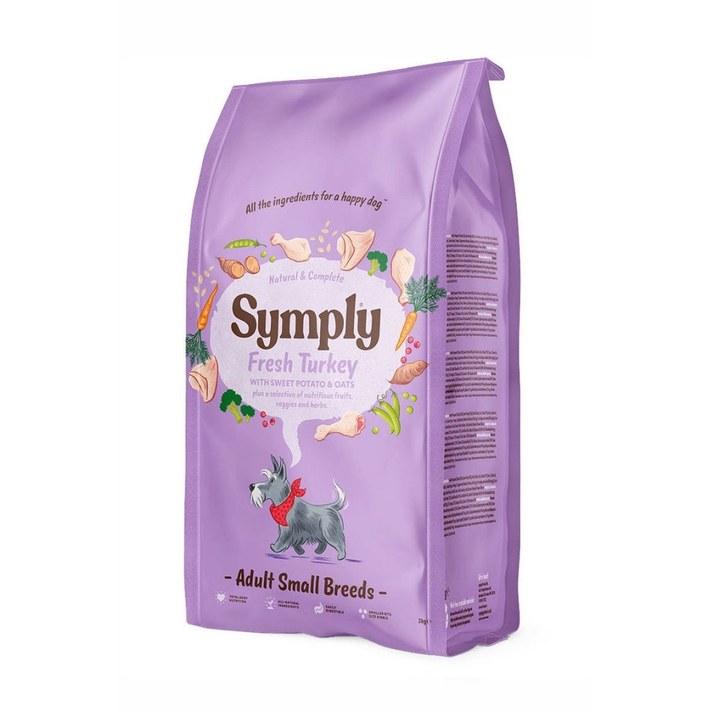 Symply Adult Small Breed Dog Food Turkey - The Urban Pet Store - Dog FoodSymply5029040050078