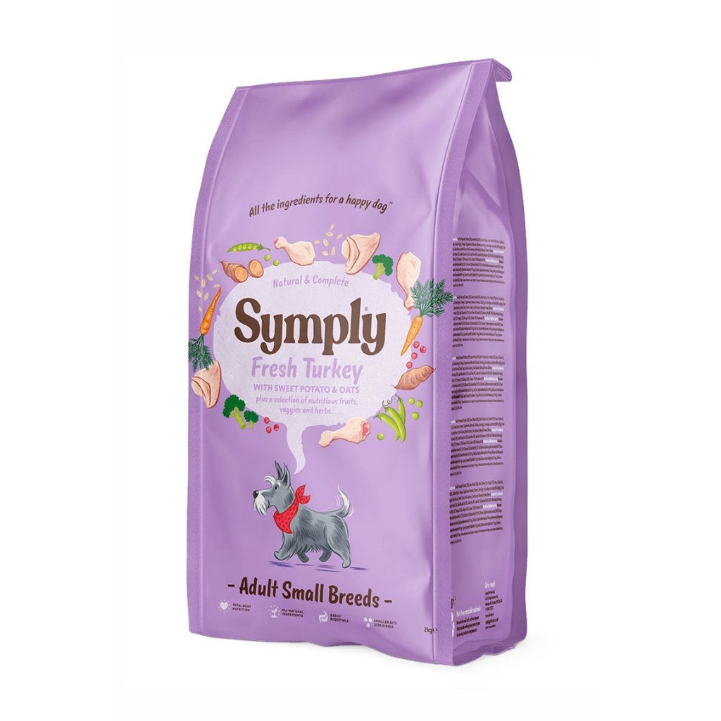 Symply Adult Small Breed Dog Food Turkey - The Urban Pet Store - Dog Food