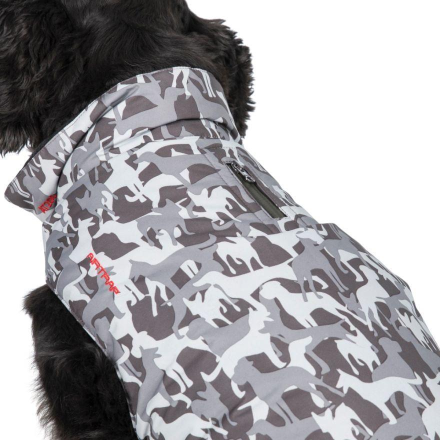 Trespaws Charly Camo-Printed Dog Raincoat - The Urban Pet Store -
