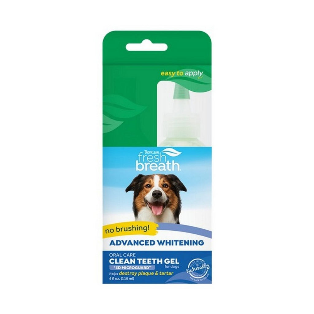 Tropiclean Advanced Whitening Gel & Drops 118ml - The Urban Pet Store - Dog Supplies