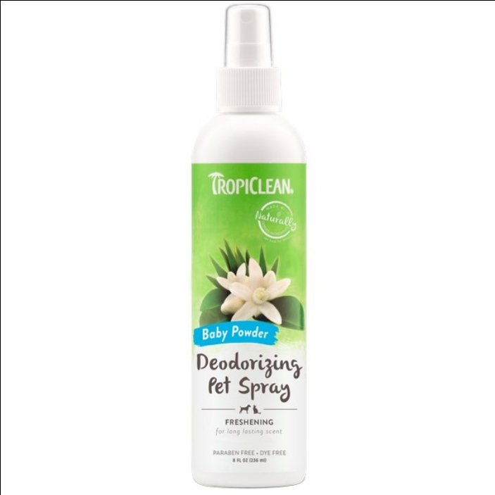 TropiClean Lime and Coconut Deodorising Spray 236ml - The Urban Pet Store - Pet Grooming SuppliesTropiclean645095869103