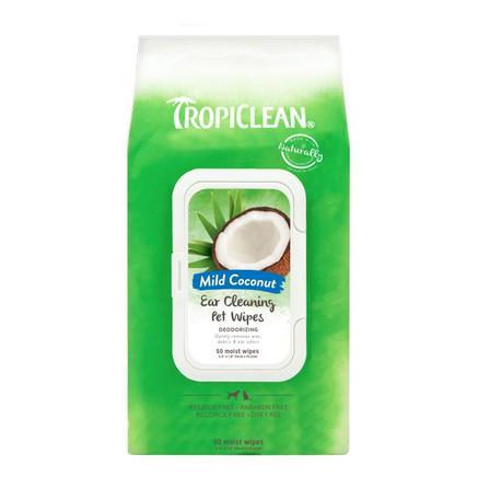 Tropiclean Ear Cleaning Wipes - The Urban Pet Store - Pet SuppliesTropiclean645095010116