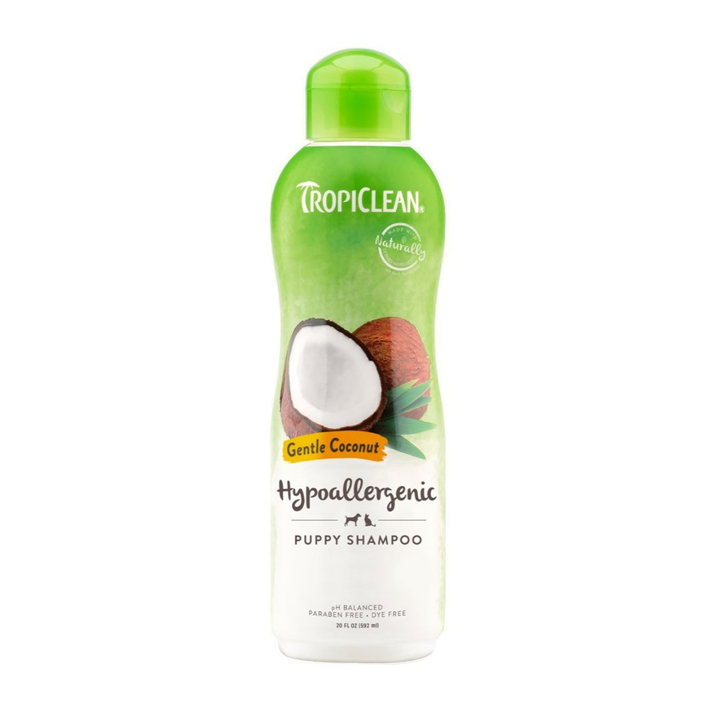 TropiClean Gentle Coconut Puppy Shampoo 355ml - The Urban Pet Store - Pet Shampoo & Conditioner